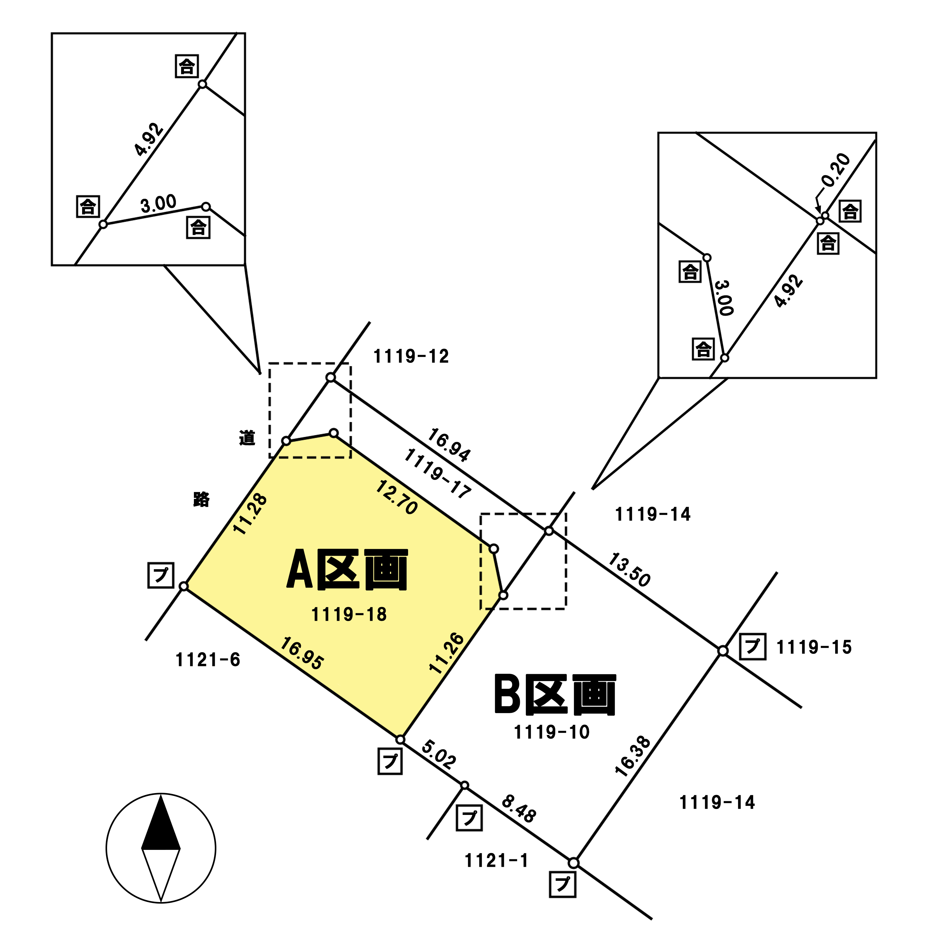 【分譲地情報】足利市五十部町【建築条件付き2区画498万円】